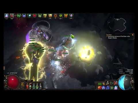 [POE 3.21] Guardian SRS poison VS Uber Elder