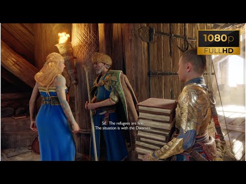 God of War Ragnarok - Atreus Escapes to Asgard (HD 1080p)