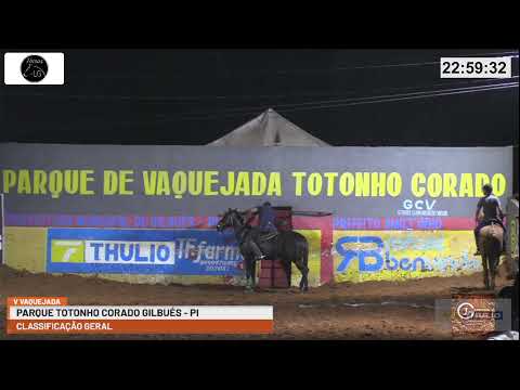 4º DIA DE COMPETIÇÃO DA  V - VAQUEJADA PARQUE TOTONHO CORADO GILBUÉS - PI