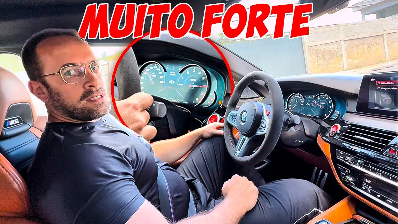 FIRST RIDE ON THE 1,000HP M5! (I GOT FRAMED!)