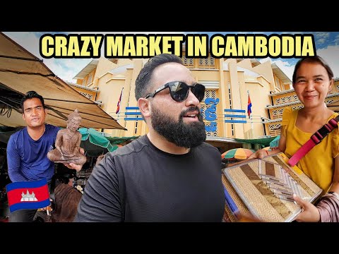 $50 Challenge in Cambodia's Largest Market 🇰🇭