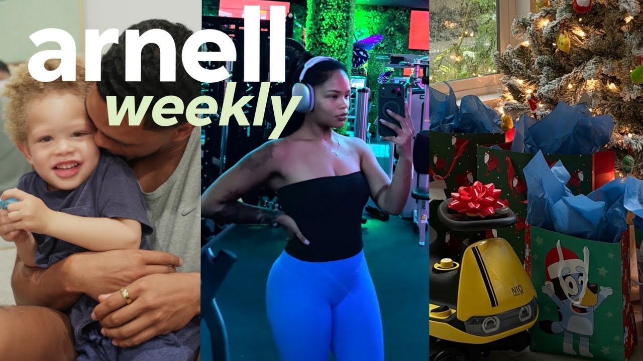 opening up + christmas + gym motivation + wisdom teeth removal update & more | arnellarmon vlog