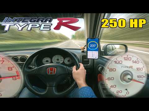 HONDA INTEGRA TYPE R DC5 // TOP SPEED on AUTOBAHN