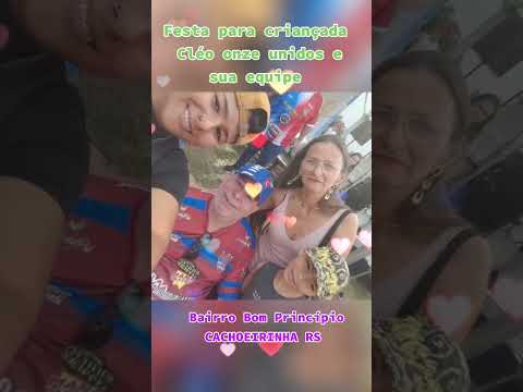 festa muito linda para crianças no bairro Bom Princípio em Cachoeirinha Rio Grande do Sul Parabéns