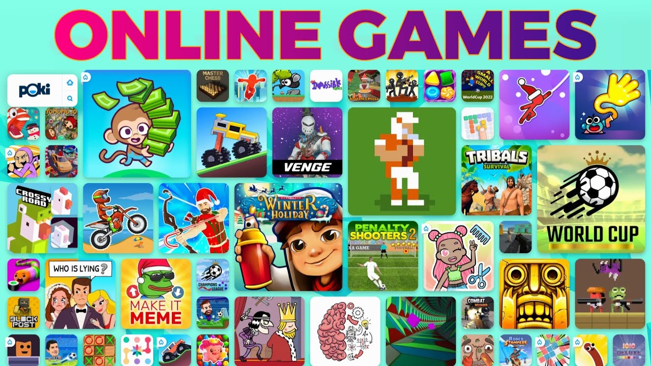 How to Play Online Games for Free on POKI Games