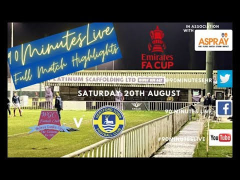 MATCH HIGHLIGHTS of the FA CUP PRELIMINARY ROUND between WELWYN GARDEN CITY and HERTFORD TOWN