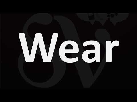 How to Pronounce WEAR? (CORRECTLY)