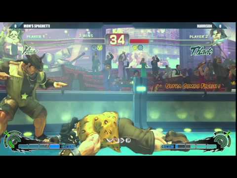 USF4: Harrison vs Mom's Spaghetti - Winners Finals - Why Me Dojo? 14
