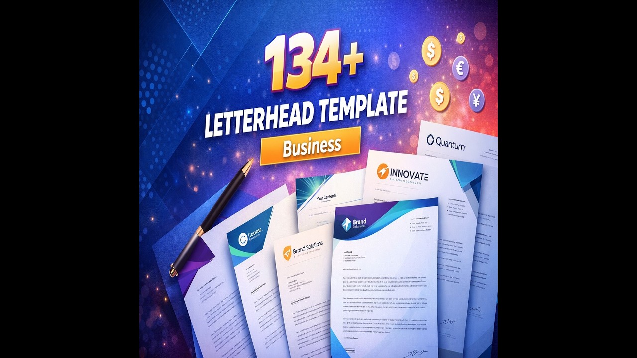 134+ Business Letterhead Templates That Make Your Brand Look Professional