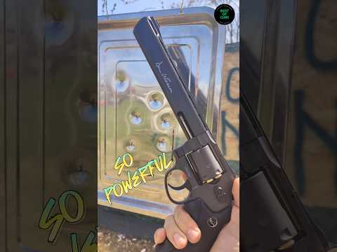 OMG the most powerful revolver! Dan Wesson (airsoft) #shorts #asmr