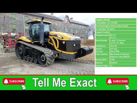 Challenger MT855C Tractor | Challenger MT855C Specifications | Challenger MT855C Engine HorsePower