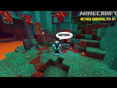 MINECRAFT MA INIZIO NEL NETHER!!! - Minecraft: Nether Survival ITA #1