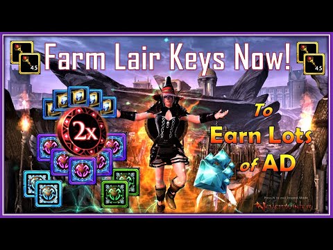 FREELY Upgrade Artifacts & Enchants or Make PROFIT! - Farm Lair Keys Now! - (part 1) M19 Neverwinter