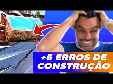 + 5 ERROS MAIS COMUNS NA CONSTRUÇÃO DE UMA PISCINA - Falhas básicas que podem ser melhoradas