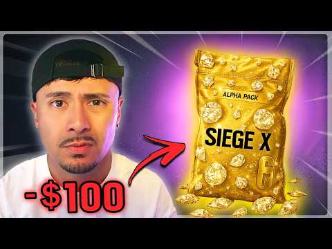 I spent $100 to open these Rare Alpha Packs... (Siege X)