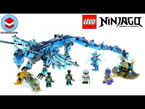 Vidéo LEGO Ninjago 71754 : Le dragon d’eau