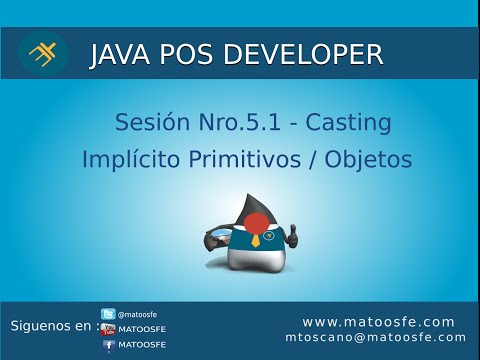 Curso de Java POS - Sesión Nro.5.1 - Casting Implicito Java