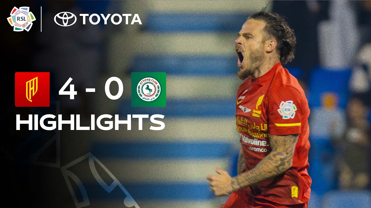 Al Qadsiah vs Al Ettifaq Highlights