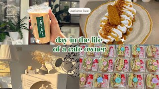 cafe vlog 43 Coffee Maybe Sandwich bulk order | day in the life | cafe vlog