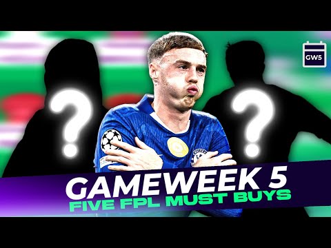 🚨5 BEST FPL PLAYERS TO BUY✅️ | GW5