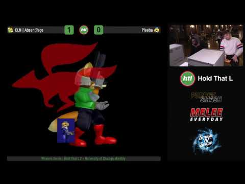 Hold That L 2 - CLN | AbsentPage (Fox) vs Pleeba (Sheik) - Winners Semis