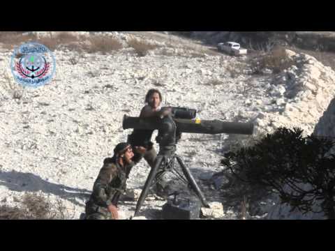 استهداف سيارة لقوات النظام بصاروخ تاو من قبل الفرقة الأولى الساحلية في كوفليكا في محافظة اللاذقية