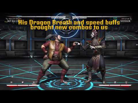 MK XL quick Bo'Rai Cho patch changes overview