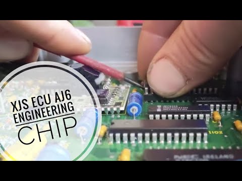 Jaguar XJS facelift Aj6 Engineering Basic TT Extractor V12 stainless steel exhaust ECU chip