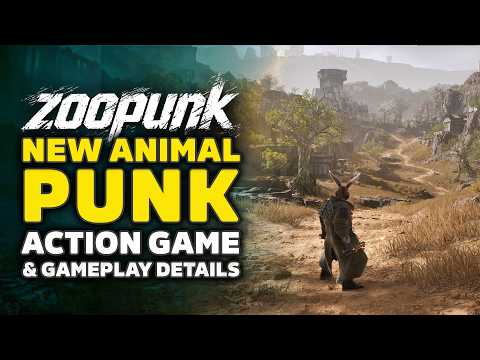 Zoopunk Upcoming Animal Punk ARPG - First Look at Story, Combat, Nvidia ACE & Trailer Gameplay