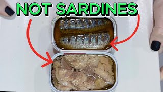 BLINDSIDED by Canned Mackerel!  King Oscar and Bela comparison.