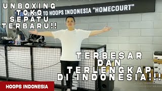 Unboxing "HOMECOURT" Hoops Indonesia di Bandung! Toko sepatu basket paling keren