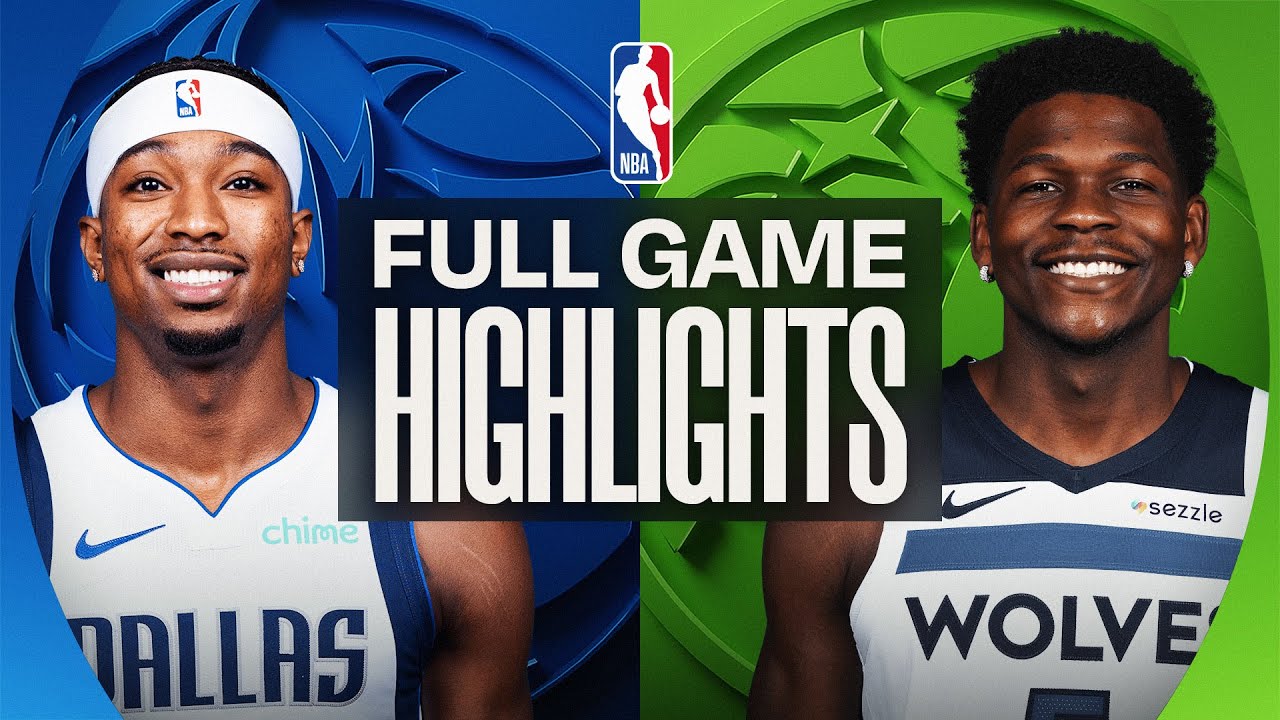 MAVERICKS at TIMBERWOLVES | FULL GAME HIGHLIGHTS | November 17, 2025