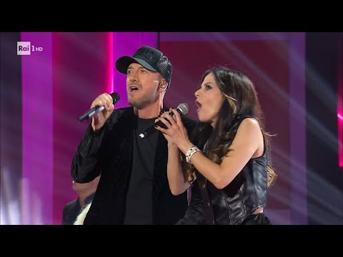 Antonella Bucci con Raf canta "Amarti è l'immenso per me" - Ora o mai più  11/01/2025