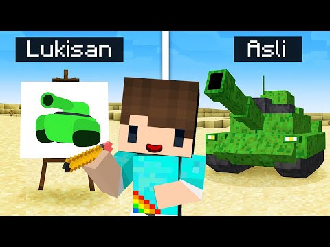 MINECRAFT TAPI APAPUN YANG DIGAMBAR AKAN JADI KENYATAAN ⁉️