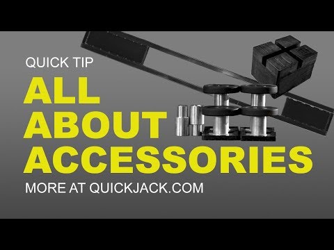 All QuickJack Accessories and How to Use Them