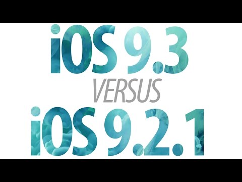 iOS 9.2.1 VS iOS 9.3  - Speed Test! Is iOS 9.2.1 Faster?