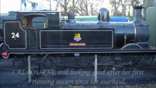 preview picture of video 'Isle of Wight Steam Railway January 9, 2011'