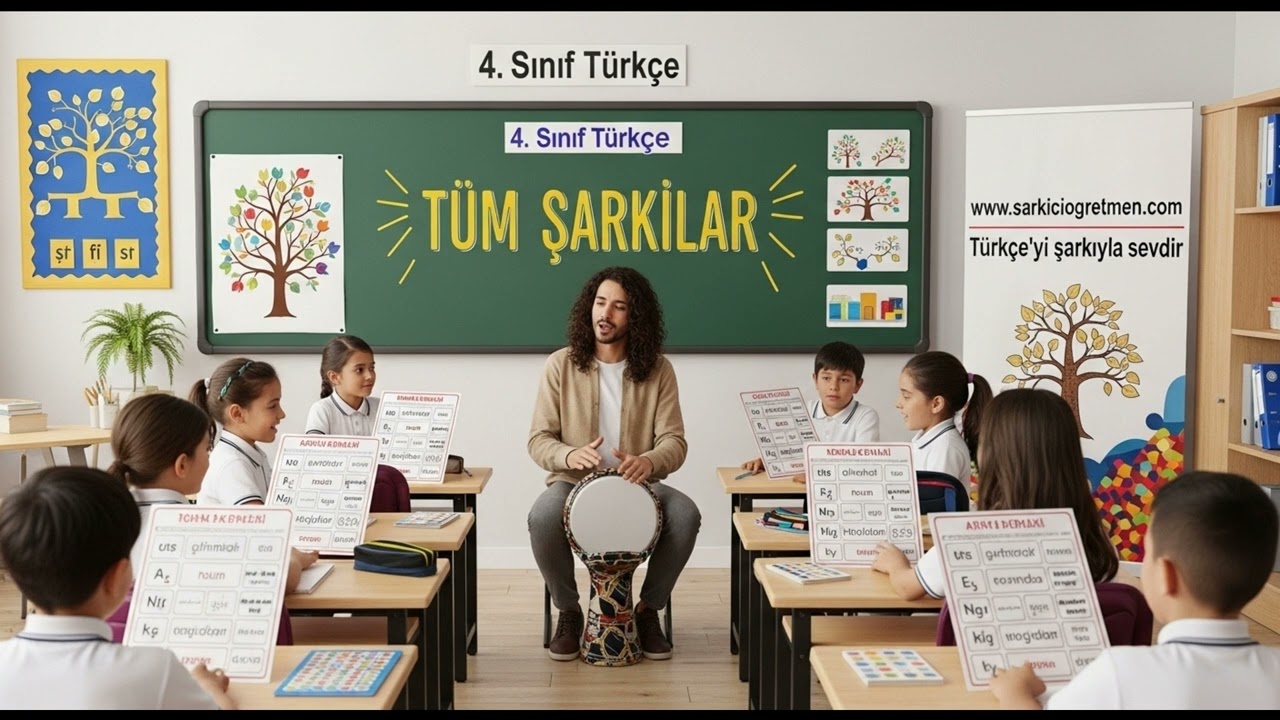 4. SINIF TÜRKÇE 2. BÖLÜM Tüm Şarkılar