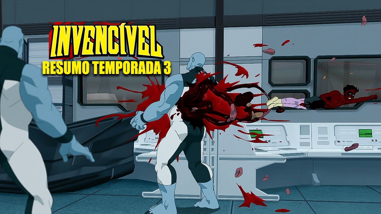 O IRMÃO DO INVENCÍVEL É MAIS FORTE QUE ELE! INV3NCÍVEL TEMPORADA 3 -RECAP