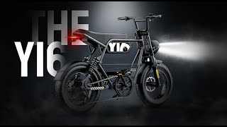 Vídeo de Bicicleta Elétrica Coswheel Y16 — E-Bike Urbana Aro 16 — Pré-Venda · Lançamento