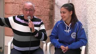 Vídeo entrevista a Natalia Expósito, jugadoras del equipo Infantil A del Club Voleibol Playas de Ben
