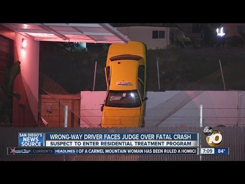 Wrong-way driver faces judge after fatal crash involving taxi driver