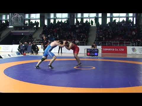 1/2 final FS - 86 kg: Sədman Əmirov - Məhəmməd Abdulxaliqov