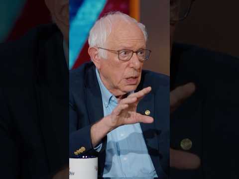 "If AI works, it's gotta work for working people, not just billionaires." Senator #BernieSanders