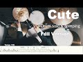 [Full version] Cute - Count Basie / Drum solo / Transcription