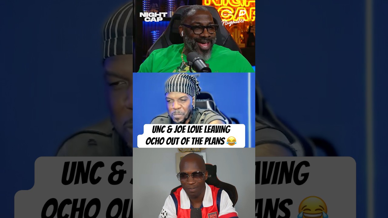 Unc & Joe are plotting to go to an Atlanta Dream game without Ocho 😬😂 #Nightcap