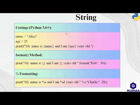 Python Programming Day 5 String