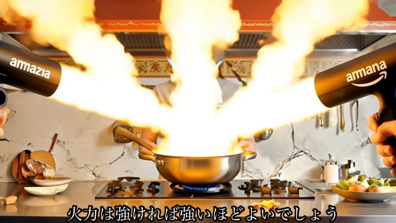 AIが考える焼きそばの作り方【AI動画】