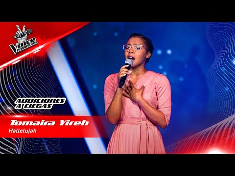 Tomaira Yireh - Hallelujah | Audiciones a Ciegas | The Voice Dominicana 2022