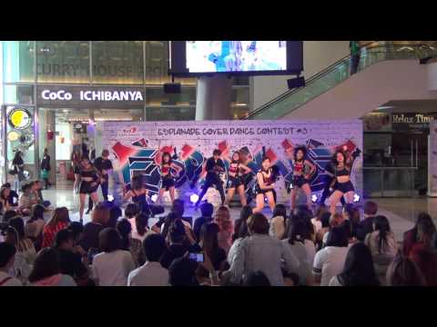 160828 [Wide] The Antares cover KPOP - U&I (Ailee) + Hush Hush; Hush Hush @ Esplanade#3 (Audition)